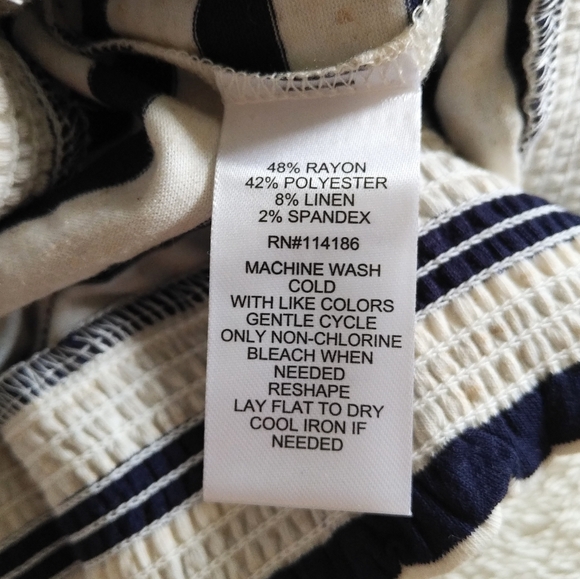 89th + Madison Striped Midi Skirt -NWT - Picture 7 of 11